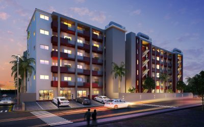 Buildnet Najjera Heights (Apartments For Sale) Front View-Night