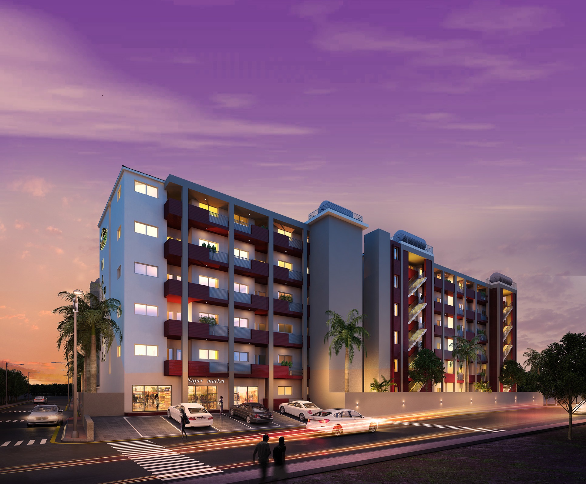 Supermarket Space, Najeera Heights